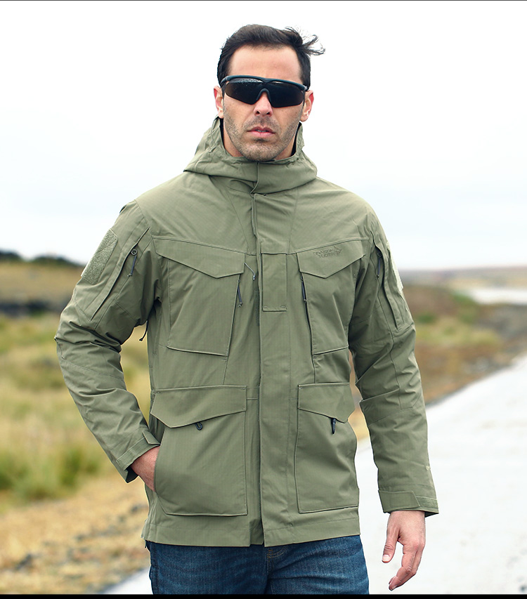 龙牙特战风衣 男士户外休闲连帽外套 mt系列 铁血君品